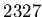 $2327$