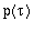 p(tau)
