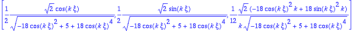 vt := vector([1/2*sqrt(2)*cos(k*xi)/(sqrt(-18*cos(k...
