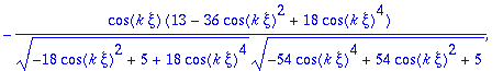 vn := vector([sin(k*xi)*(18*cos(k*xi)^4-5)/(sqrt(-1...